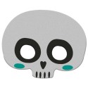 Maske Halloween Skelett