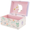 Schmuckbox Einhorn mit Spieluhr lila