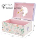 Schmuckbox Einhorn mit Spieluhr lila