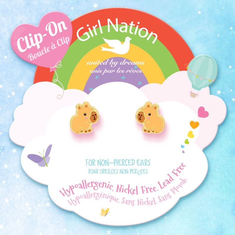 Ohrringe Ohrclips Capybara