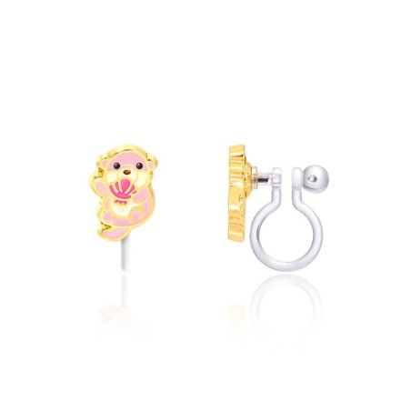 Ohrringe Ohrclips Otter