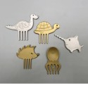 Pieksi und Griffel Snack Piekser Metall Glow