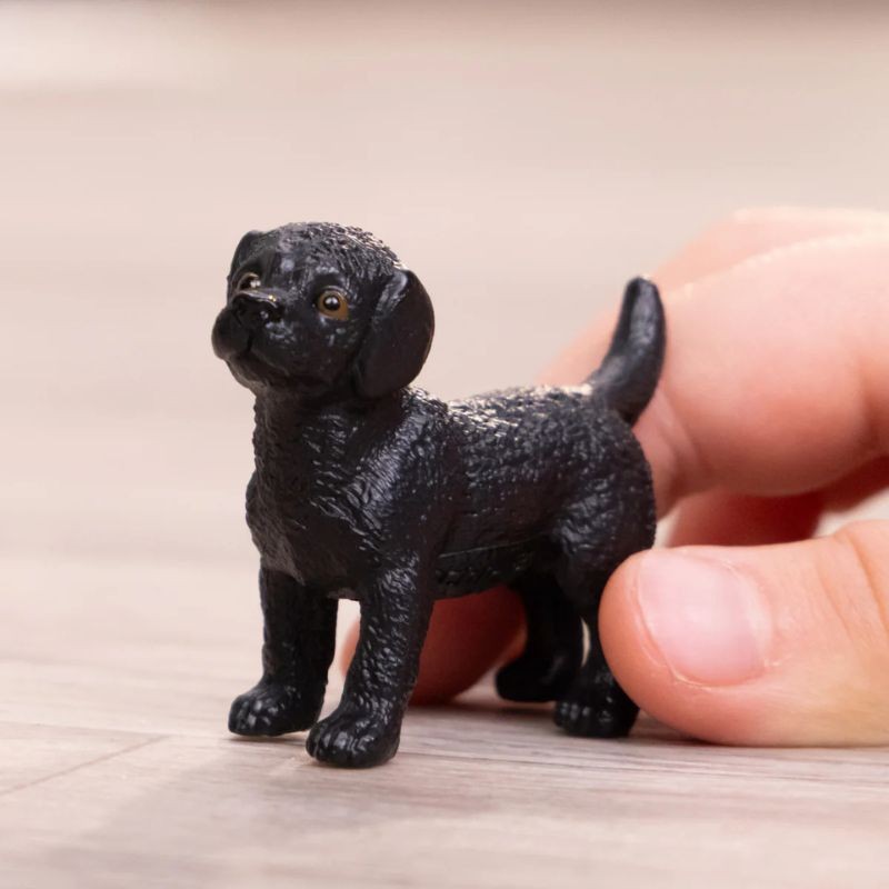 Schleich Tier Schwarzer Labrador Retriever Welpe