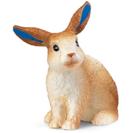Schleich Tier Kaninchen mit blauen Ohren