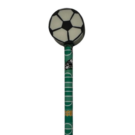 Bleistift Fussball mit Radiergummi