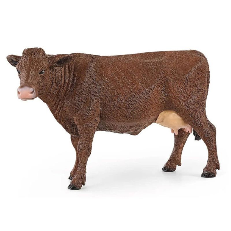 Schleich Tier Kuh braun