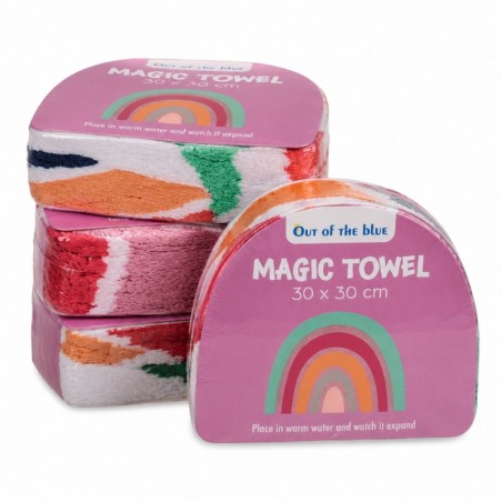 Waschlappen Zauberhandtuch Regenbogen für Kinder