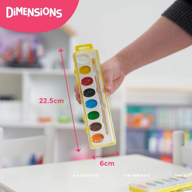 Wasserfarben Farbpalette