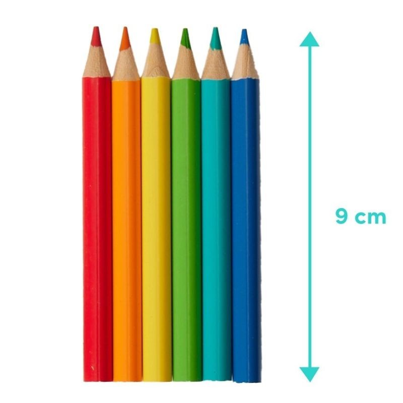 Farbstifte 6er Set mini