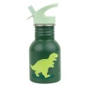 Trinkflasche Edelstahl Dinosaurier