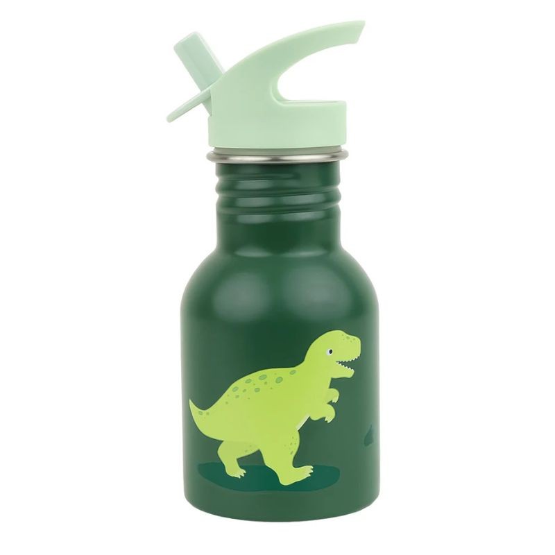 Trinkflasche Edelstahl Dinosaurier