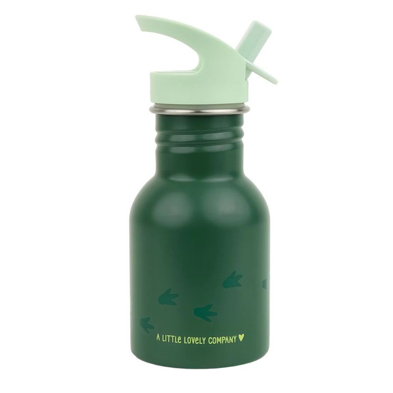 Trinkflasche Edelstahl Dinosaurier