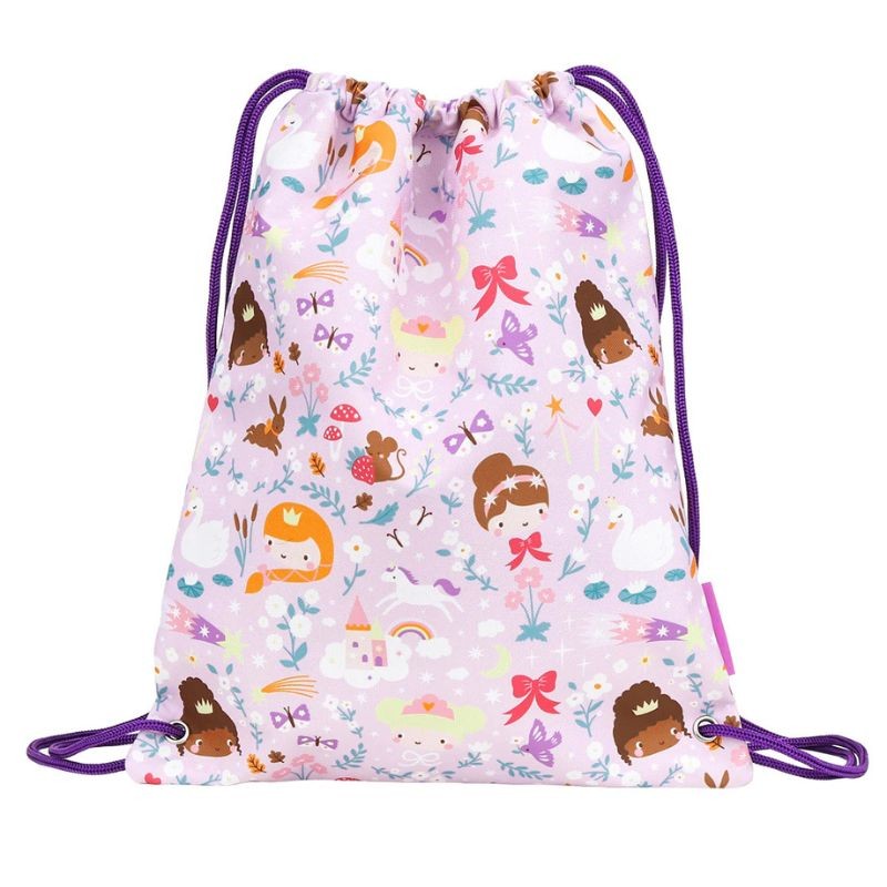 Turnbeutel Prinzessin bunt