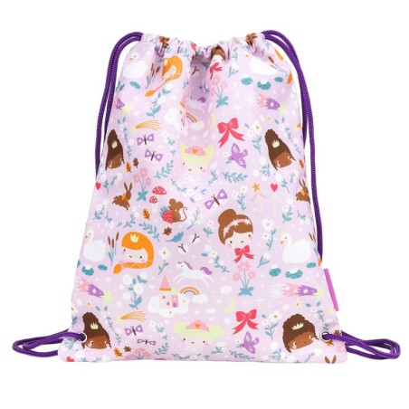 Turnbeutel Prinzessin bunt