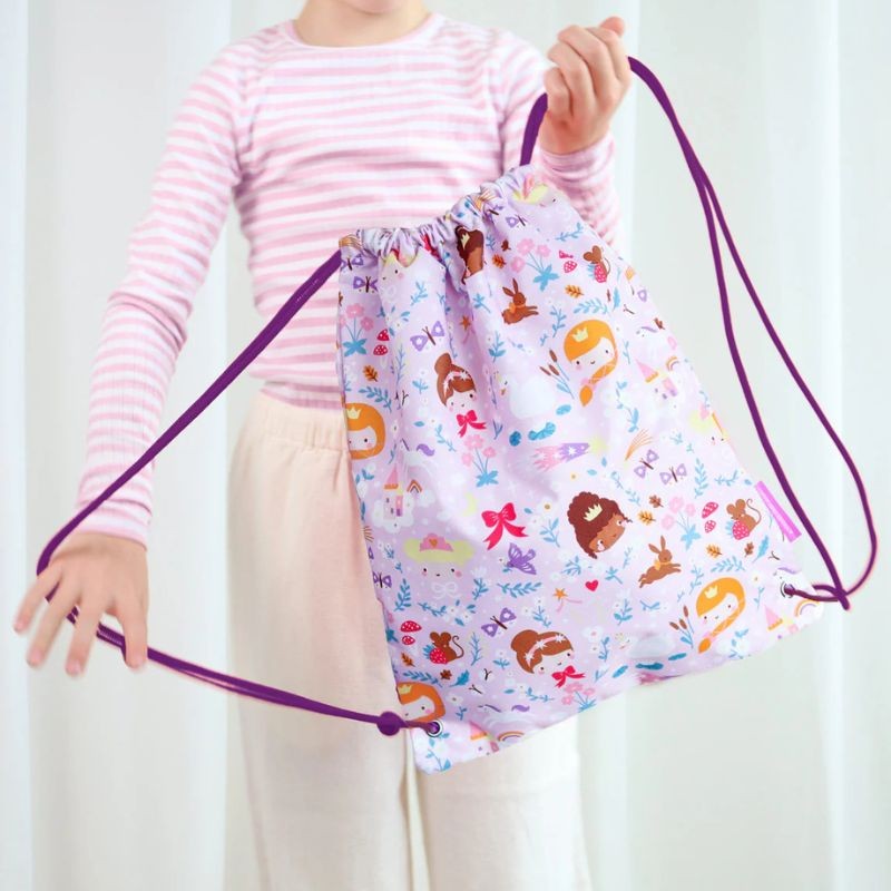 Turnbeutel Prinzessin bunt