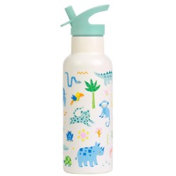 Trinkflasche Edelstahl Dschungel 500ml