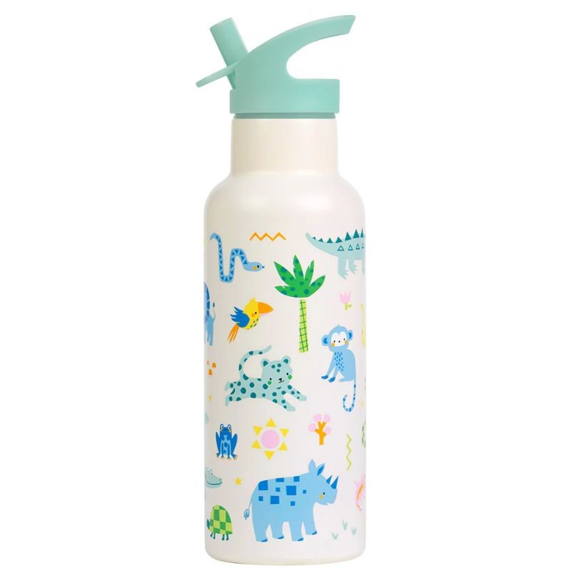 Trinkflasche Edelstahl Dschungel 500ml