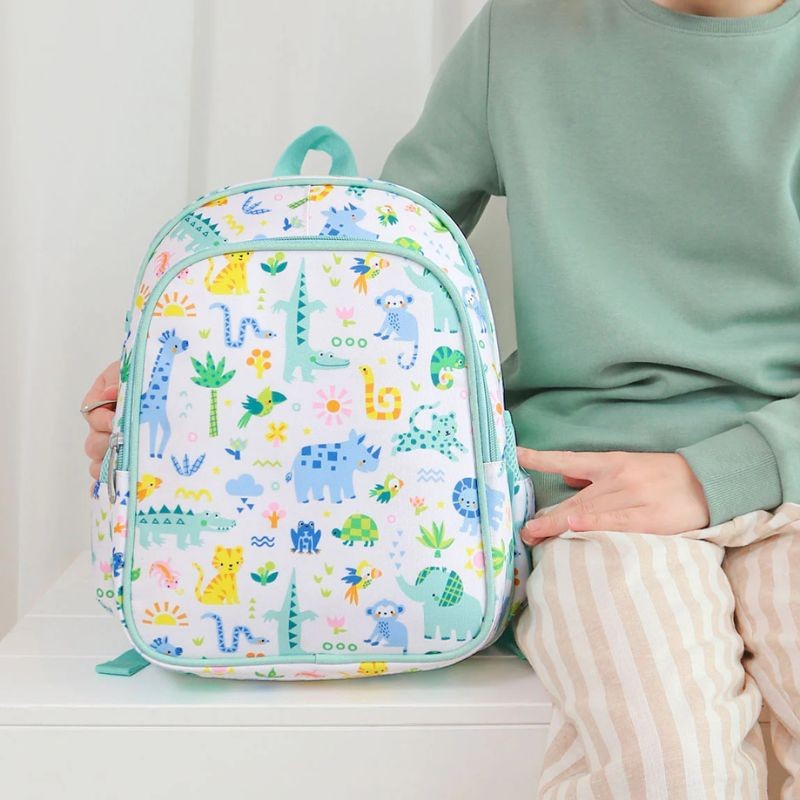 Kinderrucksack Dschungel mit Isofach
