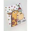 Geburtstagskarte - 7 Today Giraffe (Rückseite)