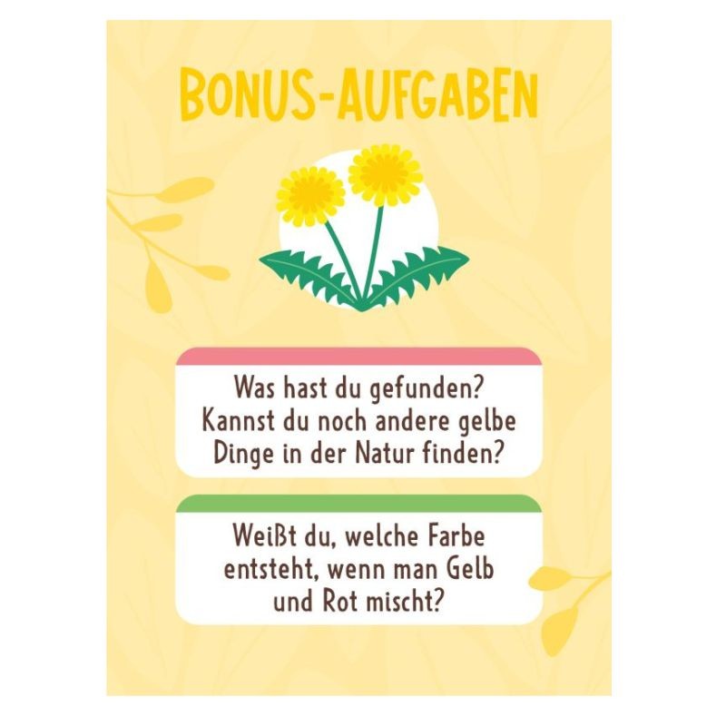 Meine Entdeckerkarten - Natur