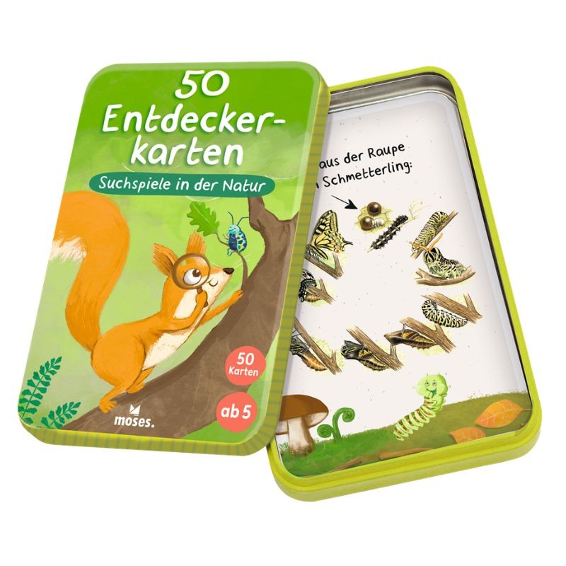 50 Entdeckerkarten Suchspiele in der Natur
