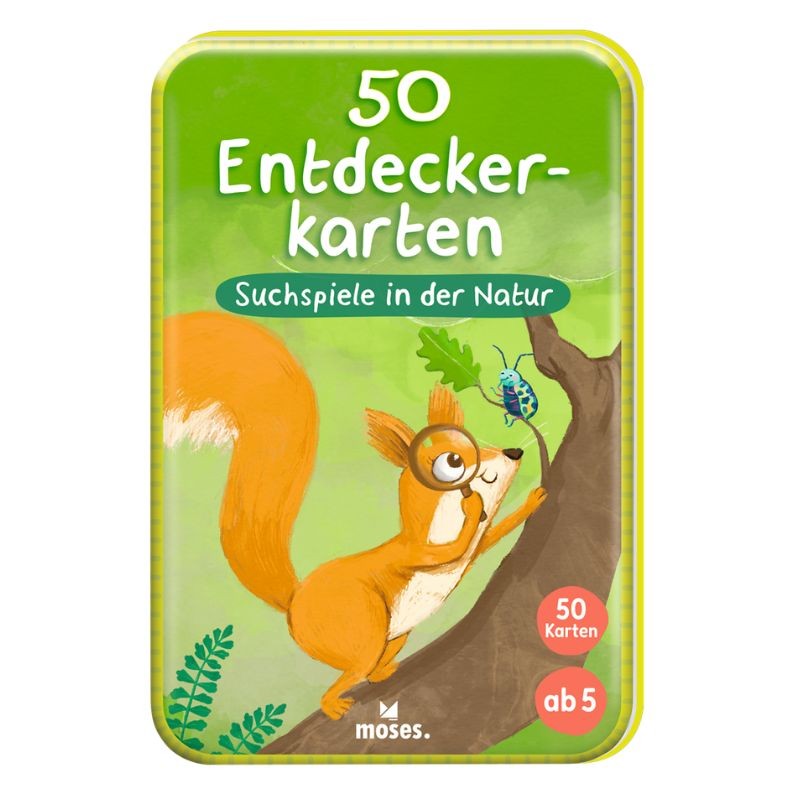 50 Entdeckerkarten Suchspiele in der Natur