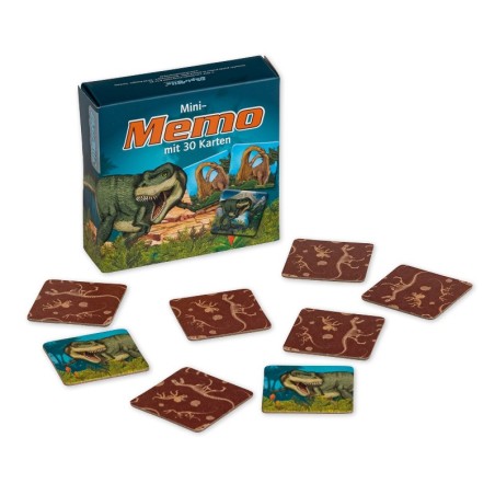 Mini Memo Spiel Dinosaurier mit 30 Kärtchen von Lutz Mauder