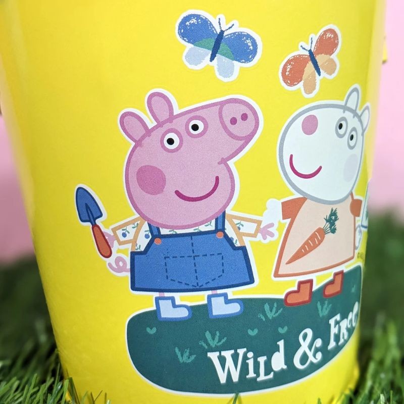 Peppa Pig Eimer gelb
