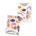Spülmaschinenfeste Sticker Schulkind