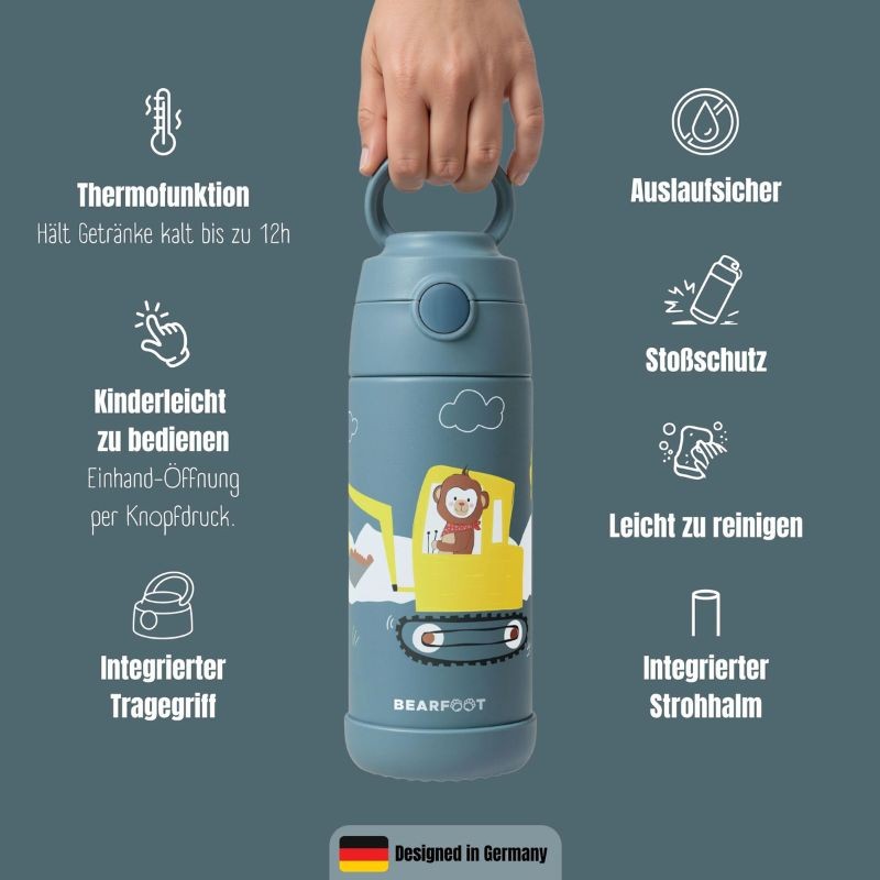 Thermosflasche Bagger 350ml