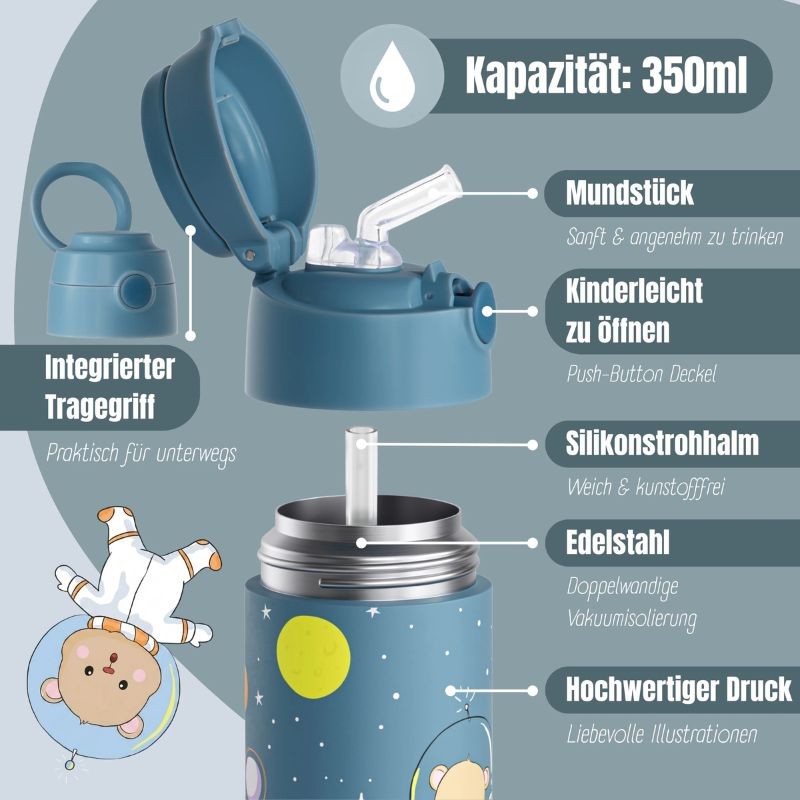 Thermosflasche Astronaut 350ml