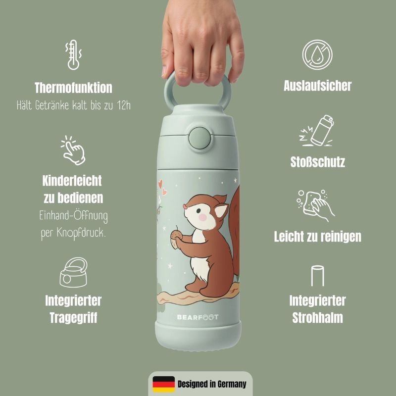Thermosflasche Eichhörnchen 350ml