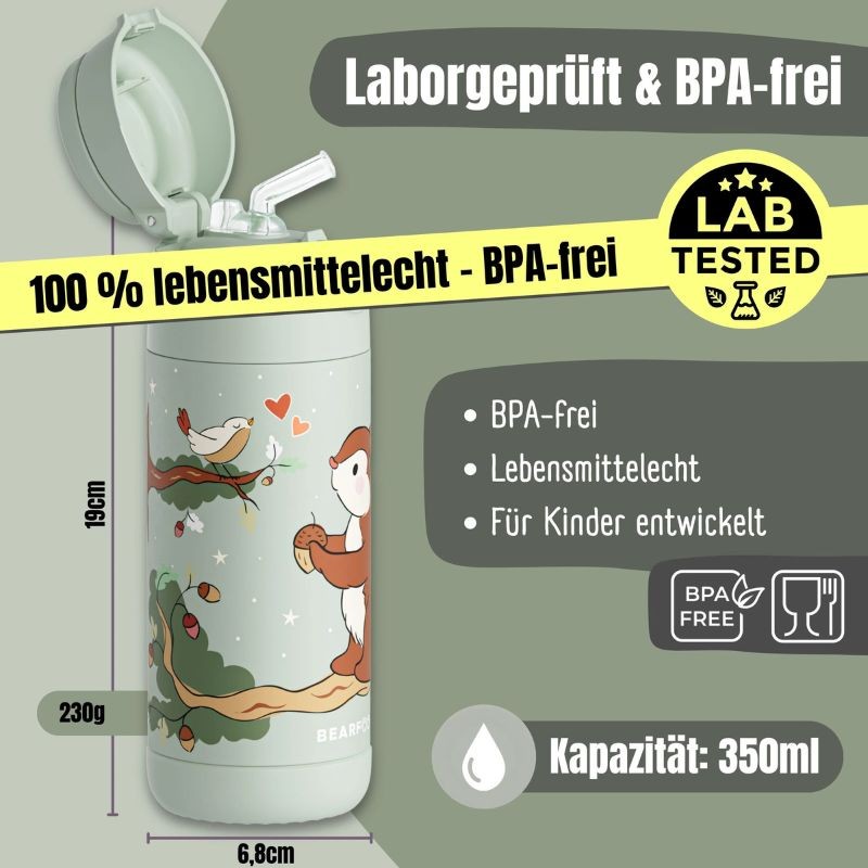 Thermosflasche Eichhörnchen 350ml