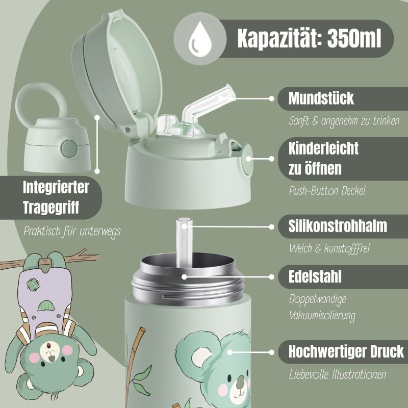 Thermosflasche Koala 350ml