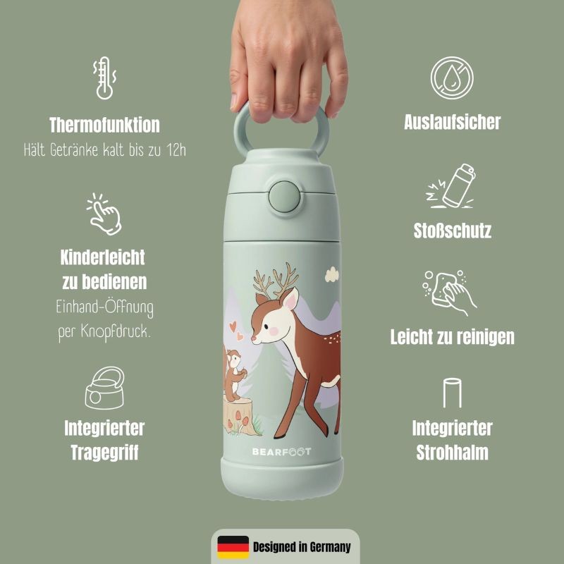 Thermosflasche Reh 350ml