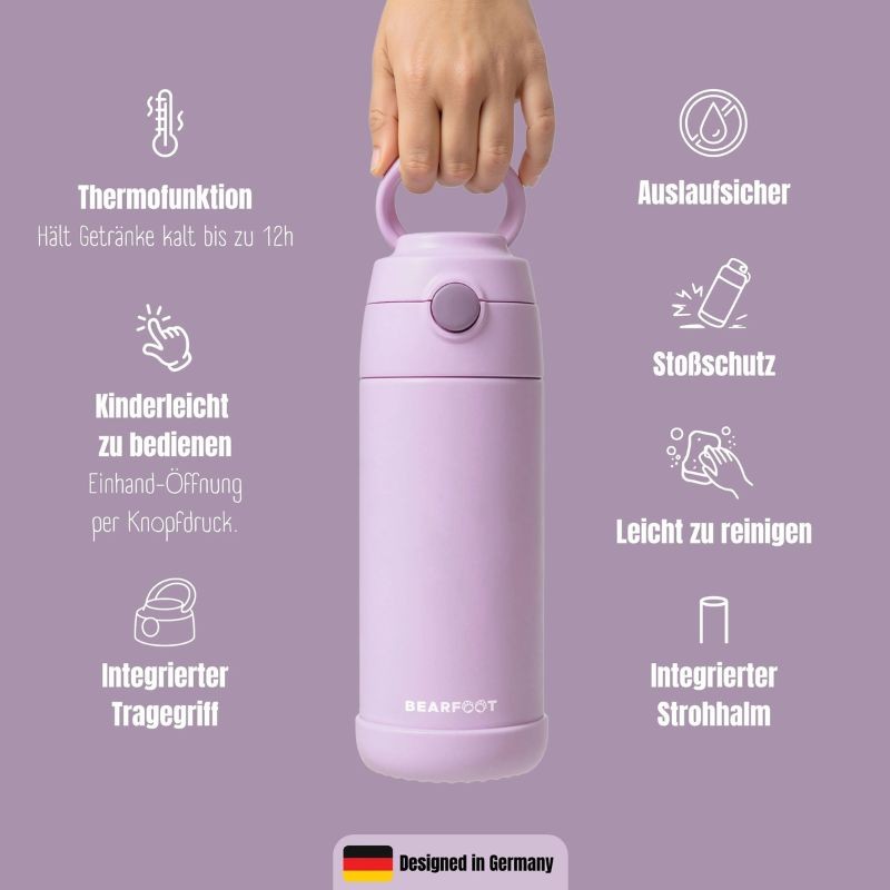 Thermosflasche Lila 350ml