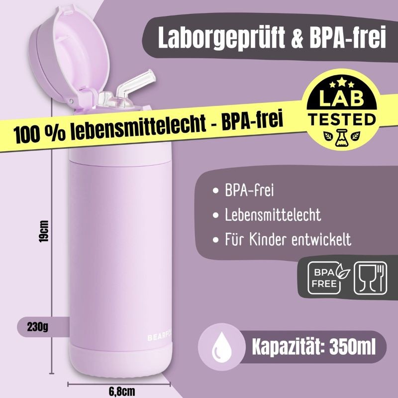 Thermosflasche Lila 350ml