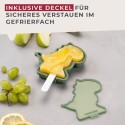 Glace am Stiel Form Dinosaurier