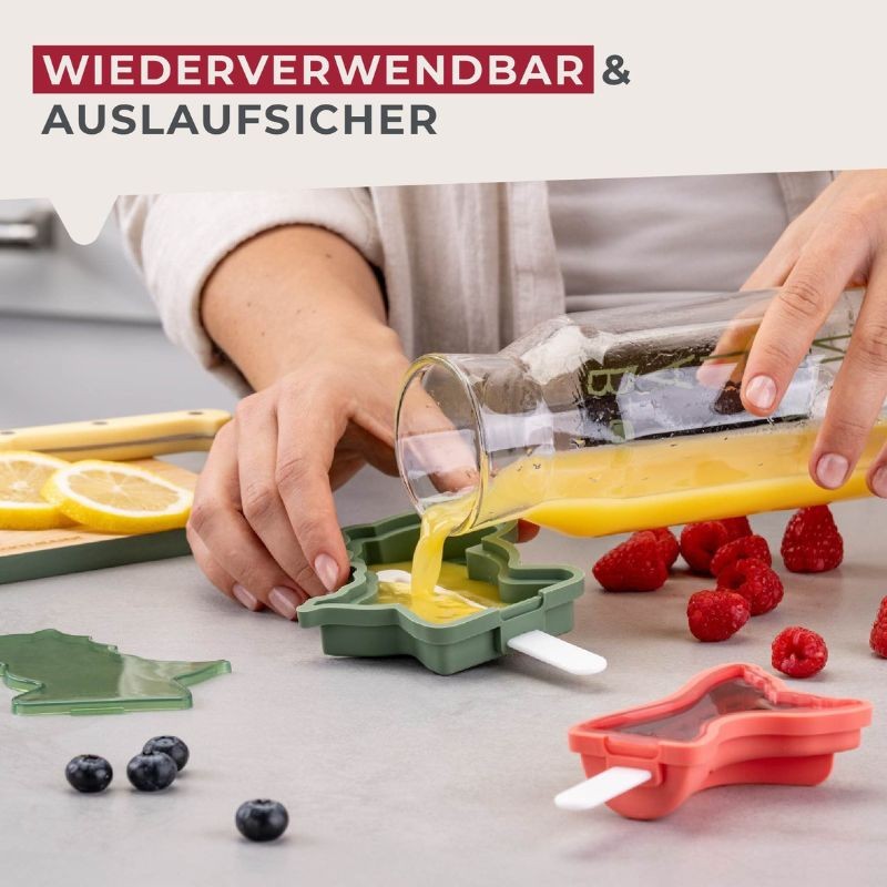 Glace am Stiel Form Dinosaurier