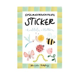 Spülmaschinenfeste Sticker Krabbeln & Flattern