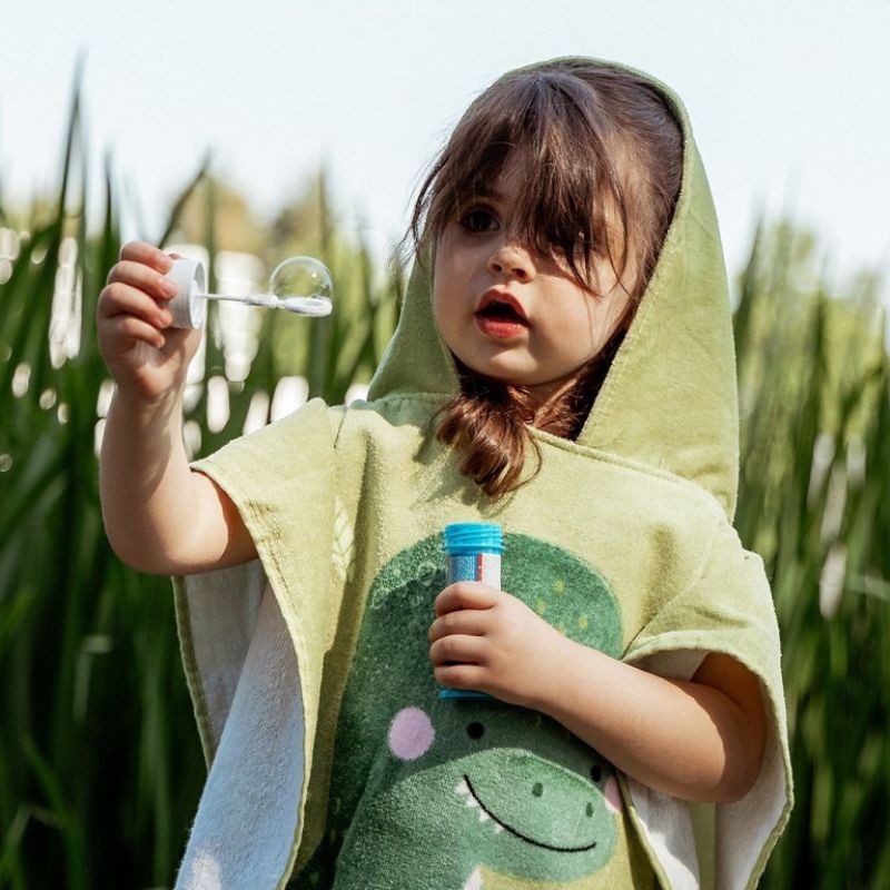 Badeponcho Kinder Cracky der Dinosaurier