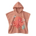 Badeponcho Kinder Slurpy der Oktopus