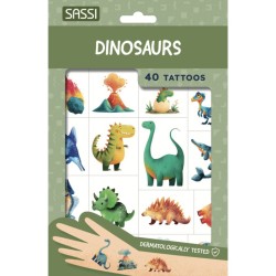 Kindertattoo Set Dinosaurier