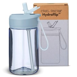 Trinkflasche HydraFlip blau