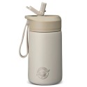 Trinkflasche Edelstahl STEELish HydraFlip greige