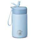 Trinkflasche Edelstahl STEELish HydraFlip blau