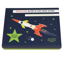 Glow in the Dark Sterne Space Age Box  von Rex London