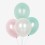 Luftballons in Meerjungfrauen Farben