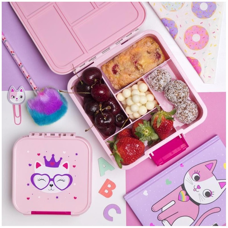 Little Lunch Box Co Znünibox Bento Five - Kitty Katze