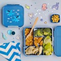 Little Lunch Box Co Znünibox Bento Five - Haie
